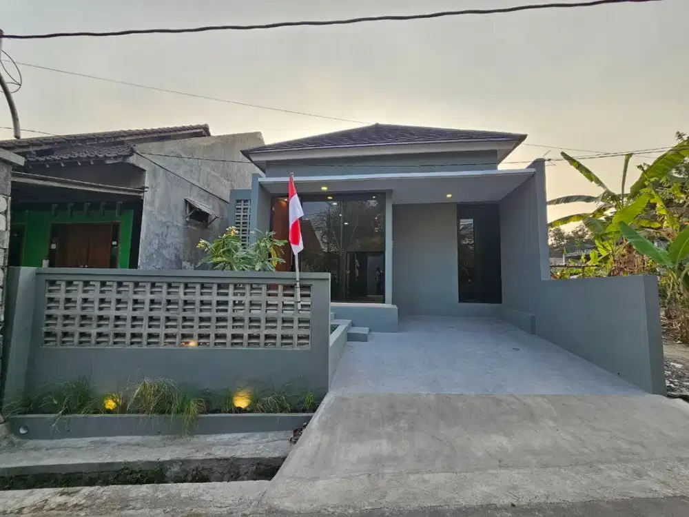 Rumah Tropis dekat Pasar Cebongan Seyegan Sleman