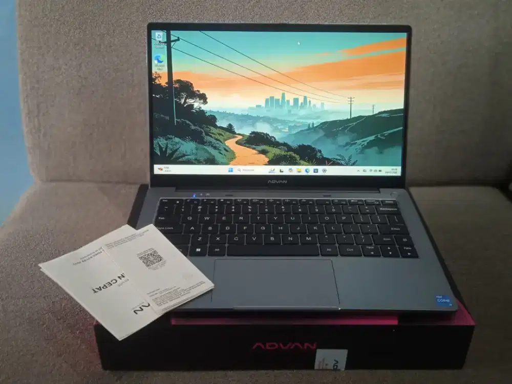 advan workpro lite Intel Core I3 1220P Gen 12
Ram 8Gb
SSD 256Gb