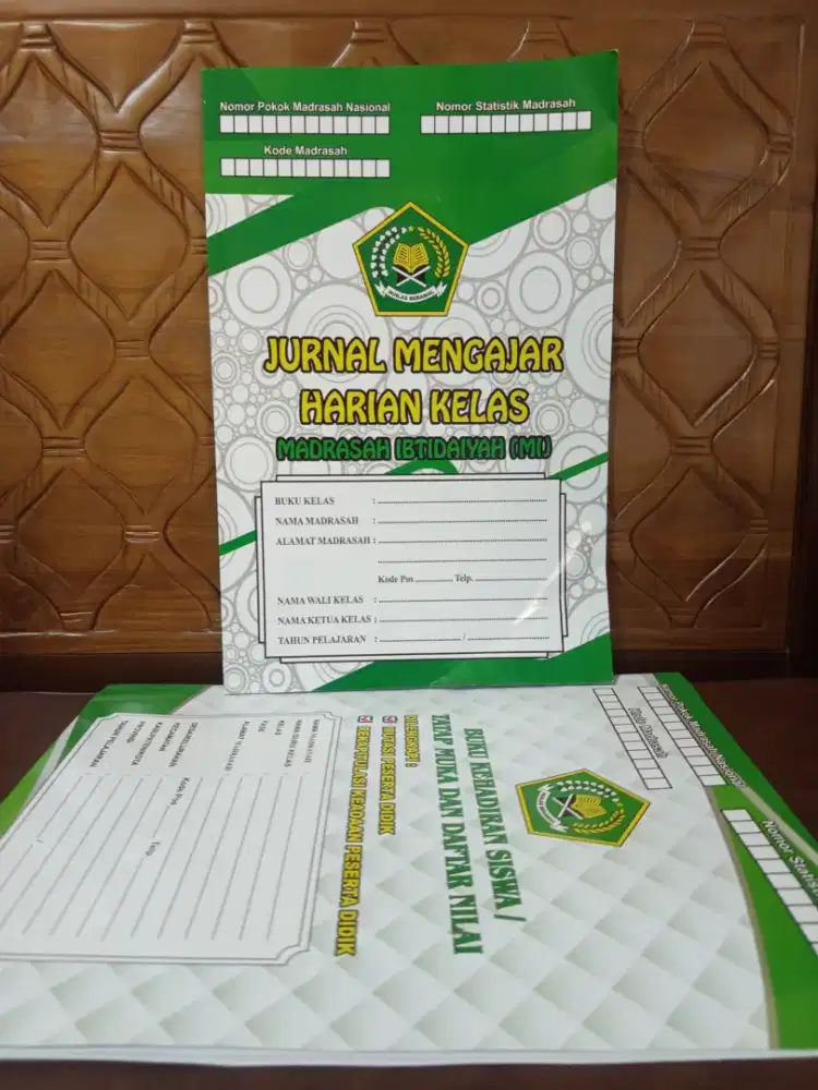 Buku jurnal mengajar untuk madrasah Ibtidaiyah, Tsanawiyah, dan Aliyah