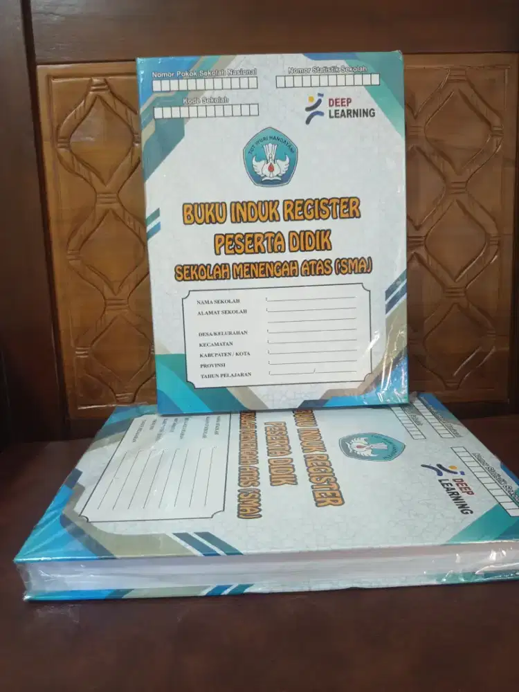 buku induk siswa Sekolah Menengah Atas kurikulum deep learning