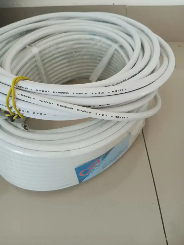 Kabel instalasi rumah uk 2x 1,5 mm 1roll + 2x 2,5