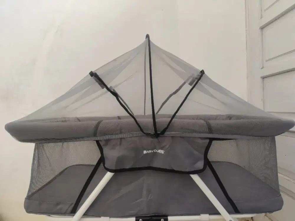 BABYDOES TRAVEE CRIBS CH 16421 – GREY