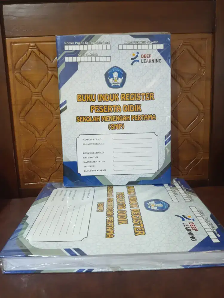 Buku induk siswa SMP Kurikulum Merdeka deep learning
