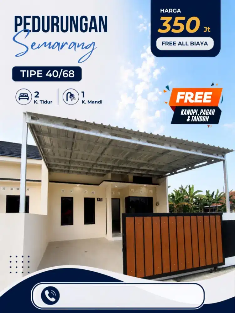 Dijual Rumah Siap Ditempati Jln 7m Plamongansari Pedurungan