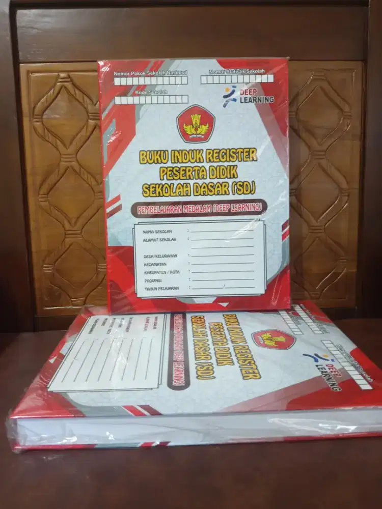 Buku induk siswa SD kurikulum merdeka deep learning