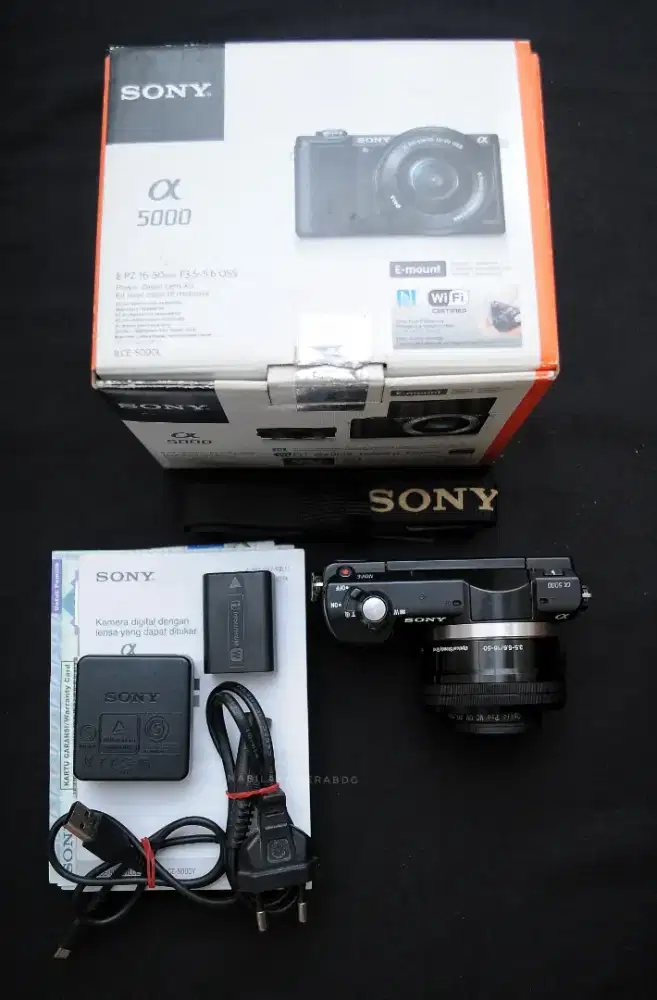 SONY MIRRORLESS A5000 KIT 16-50MM OSS PZ