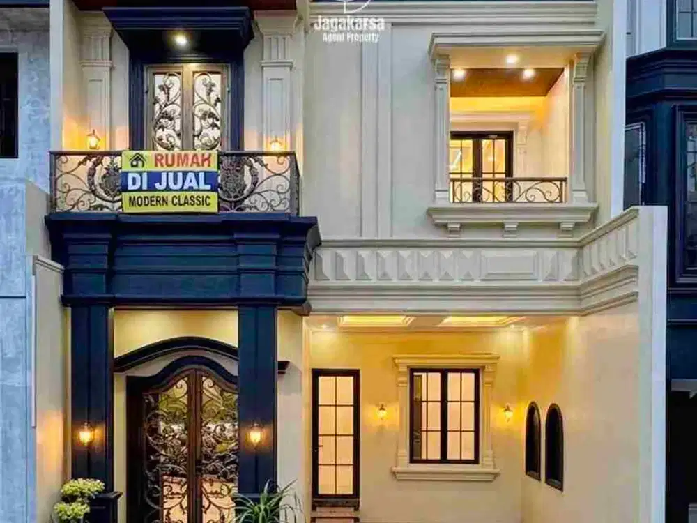 RUMAH CLASSIC MODERN DALAM CLUSTER DI KEBAGUSAN JAKSEL