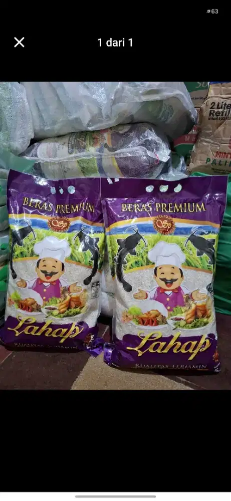 Jual beras lahap lele 5kg