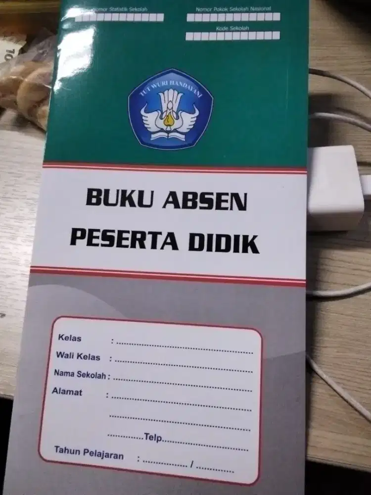 Buku absen siswa