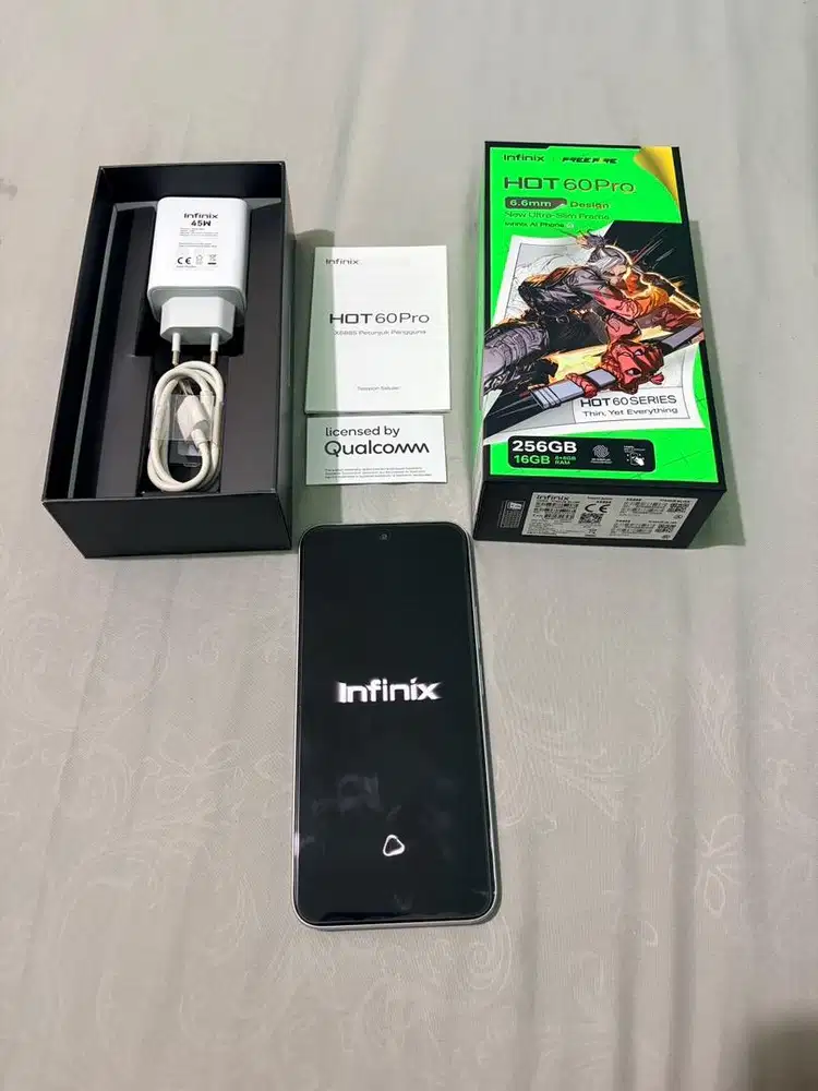 Infinix Hot 60 Pro 8/256Gb Masih Garansi sd Okt 2026