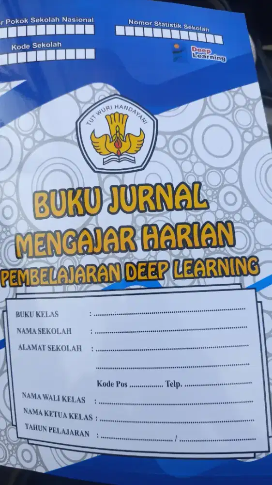 Buku jurnal mengajar kelas untuk SMP, SMA dan SMK