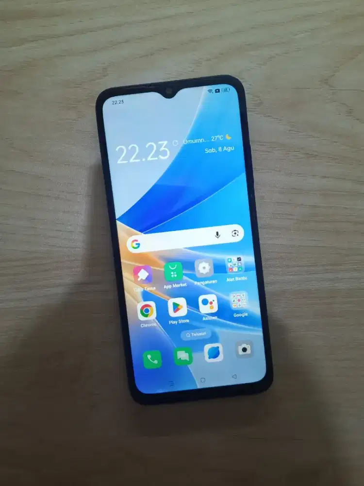 Oppo A17k 3+4/64 Normal 100% - HP Bekas Handphone Second Murah Tested