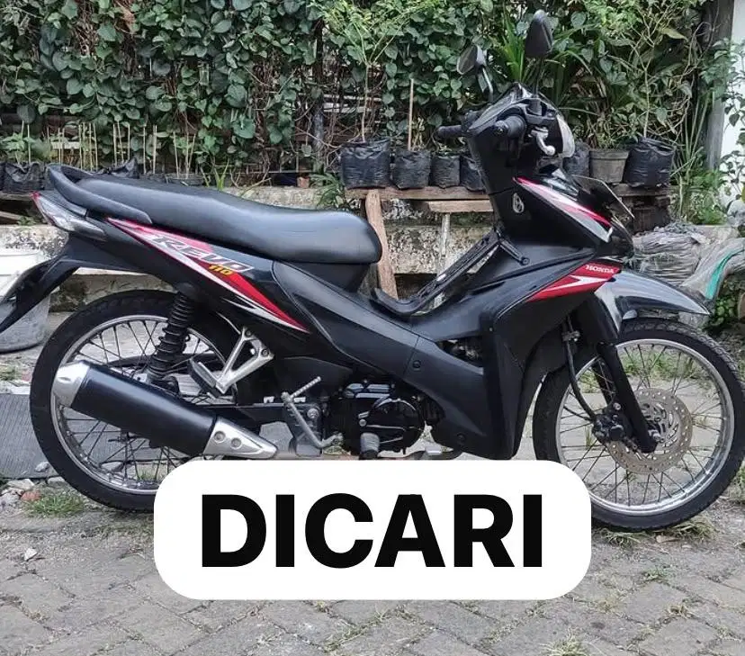 Di Cari Honda Revo Tahun 2009 Ke Atas Revo 2011 Revo 2012 Revo Karbu