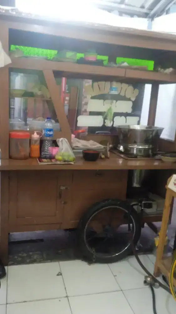 JUAL GEROBAK (SOTO) + DANDANG NYA
