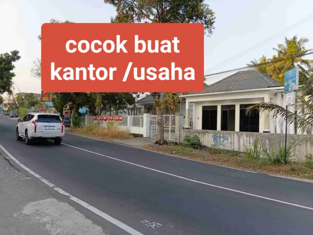 Cocok Untuk Kantor usaha praktek dokter pinggir jalan raya