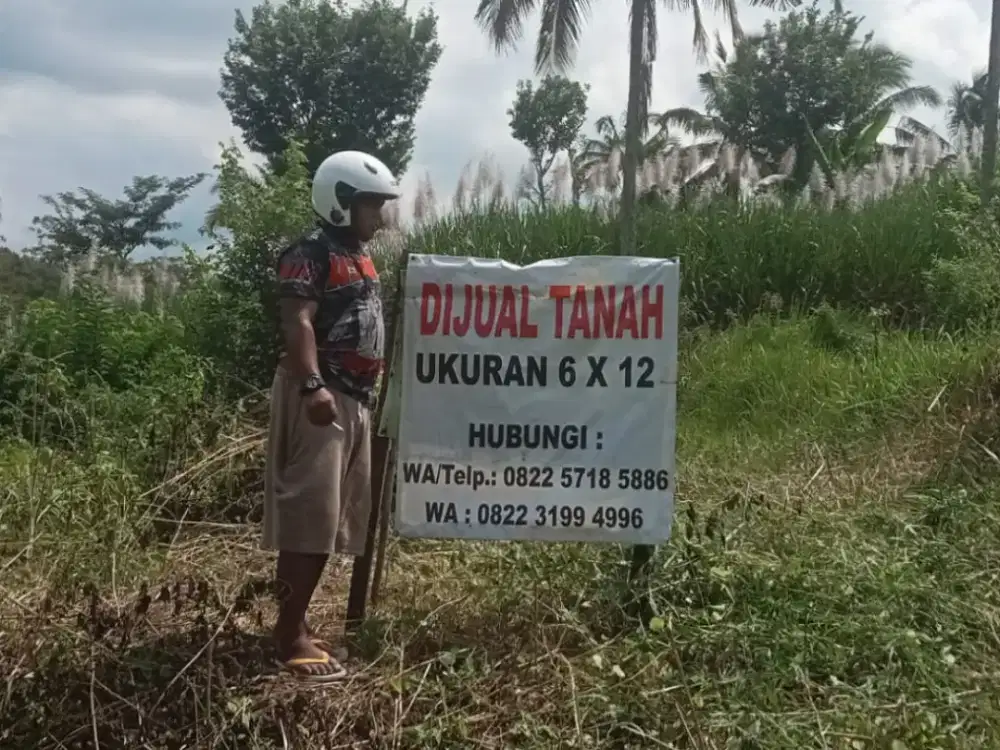 Di jual Tanah karena orangnya mau pindah