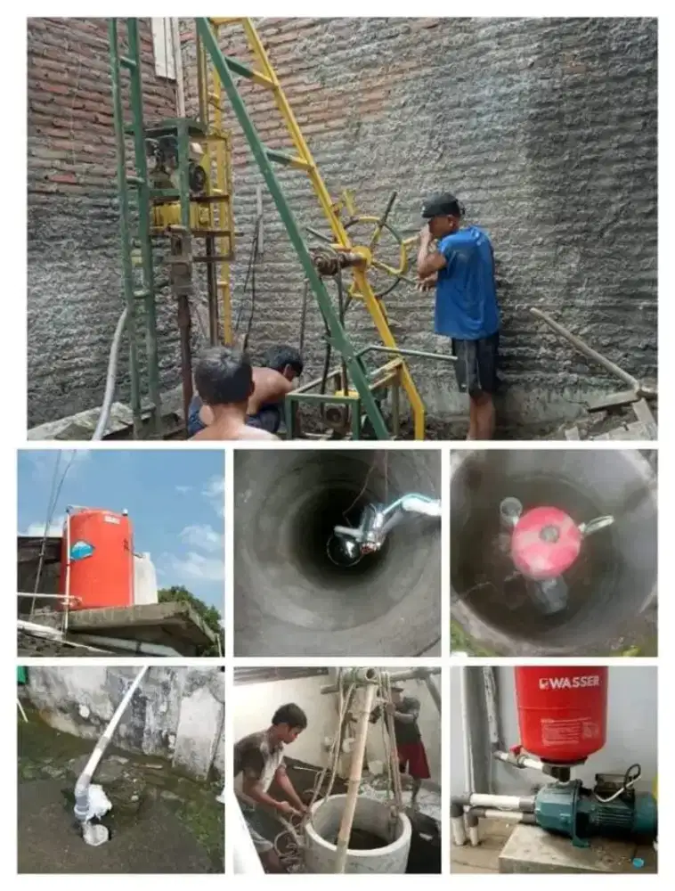 Jasa sumur bor suntik gali, servis service pompa air,kuras sumur,jogja