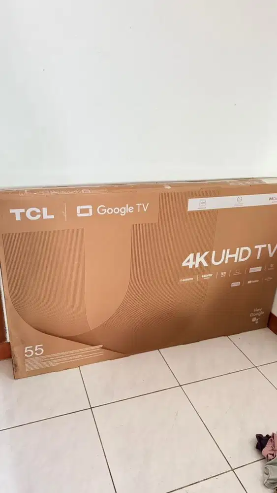 Jual tv tcl google tv 55
