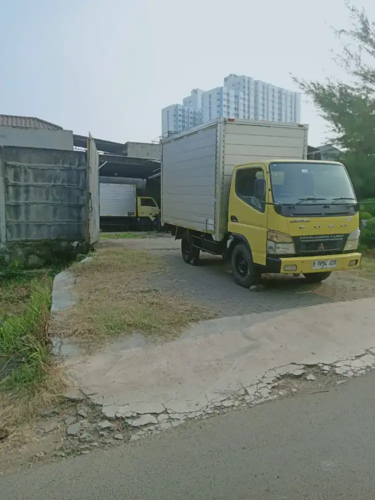 Mitsubishi CANTER FE.71.Engkel 4 Ban Box Cargo Jumbo