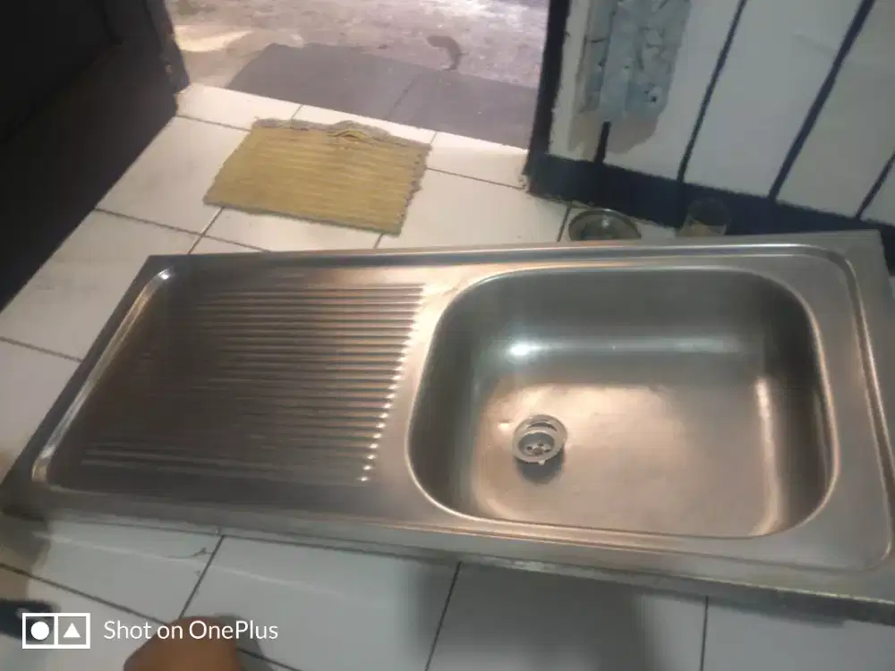 wastafel cuci piring bekas meiwa