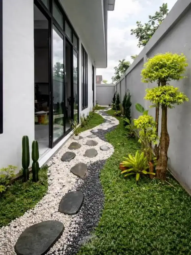 Taman minimalis modern