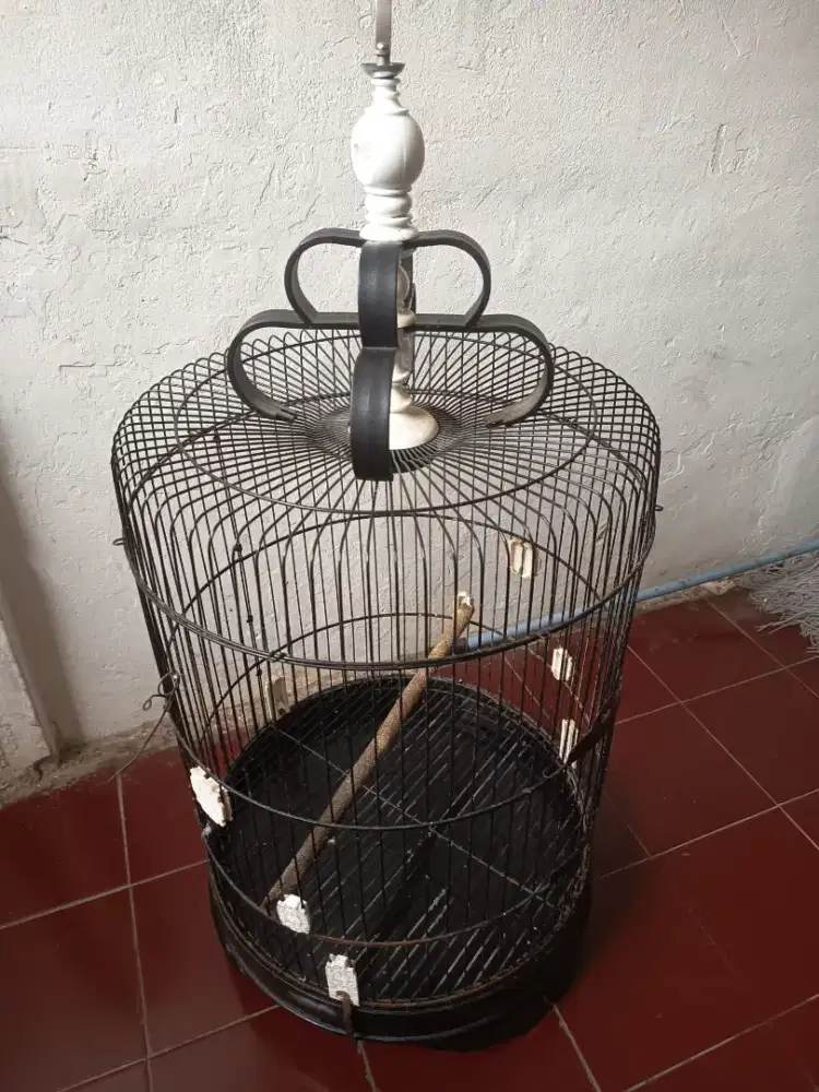 Kandang burung besi size sedang
