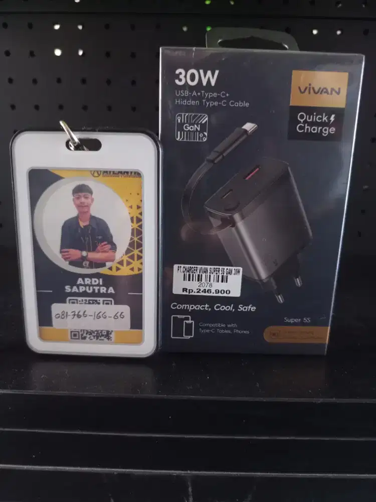 CHARGER VIVAN SUPER 5S GAN 30W