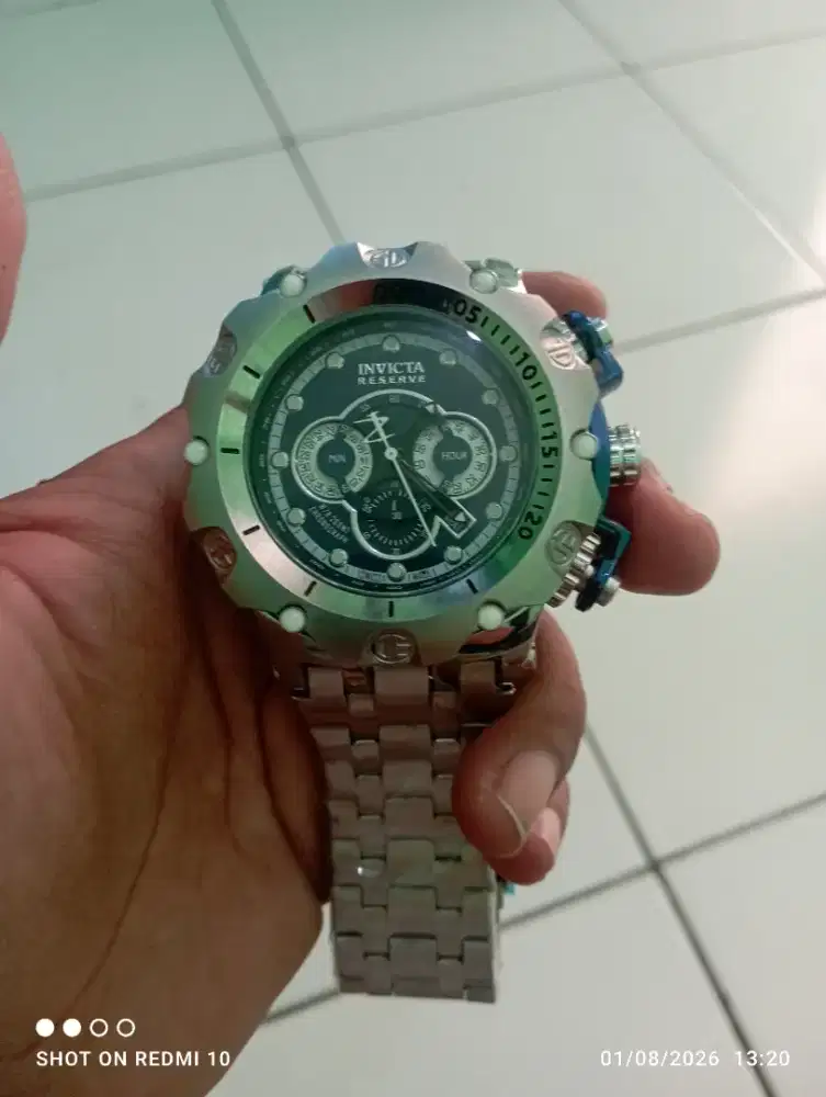 Jam Tangan Invicta Venom Silver