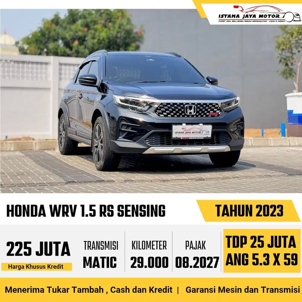 KM 29RB !! Honda WR-V RS Sensing 1.5 Automatic 2023