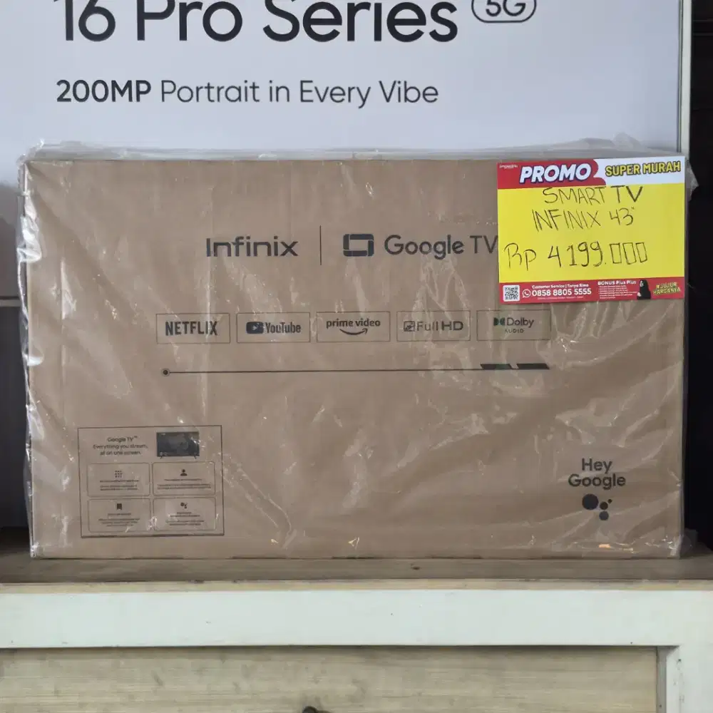 DIJUAL HARGA MODAL SMART TV INFINIX 43 INC