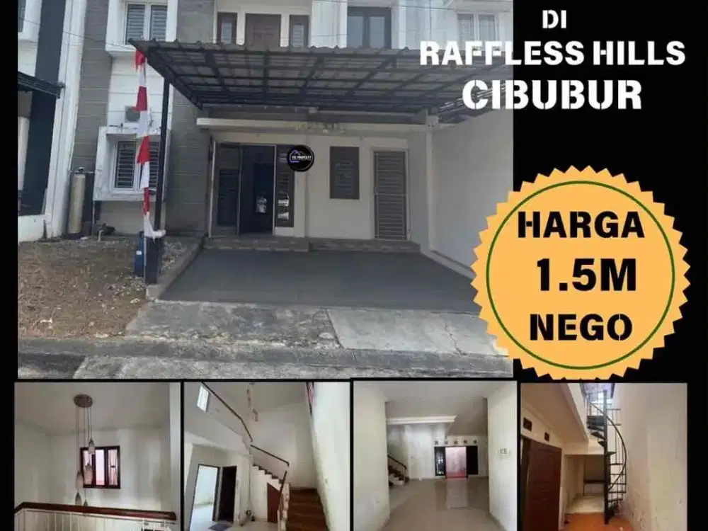 Dijual Rumah Raffles Hills Cibubur