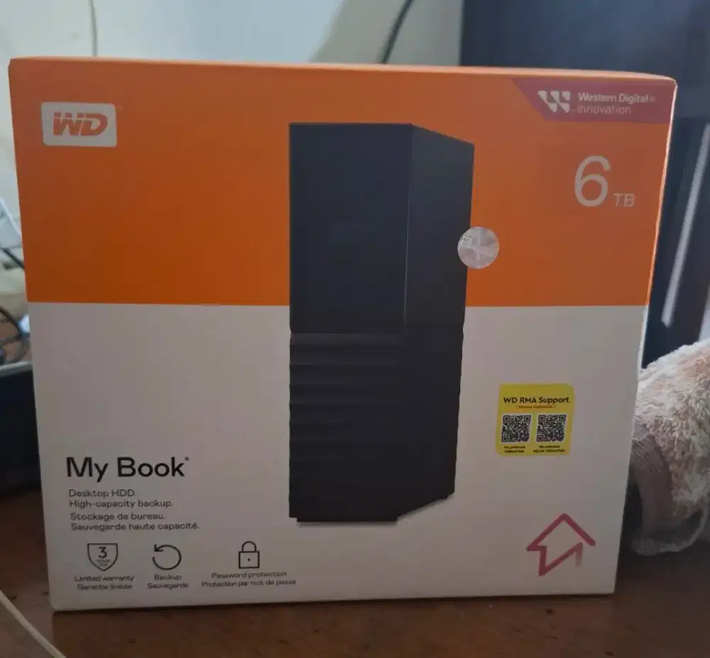 My book hard disk 6TB like new