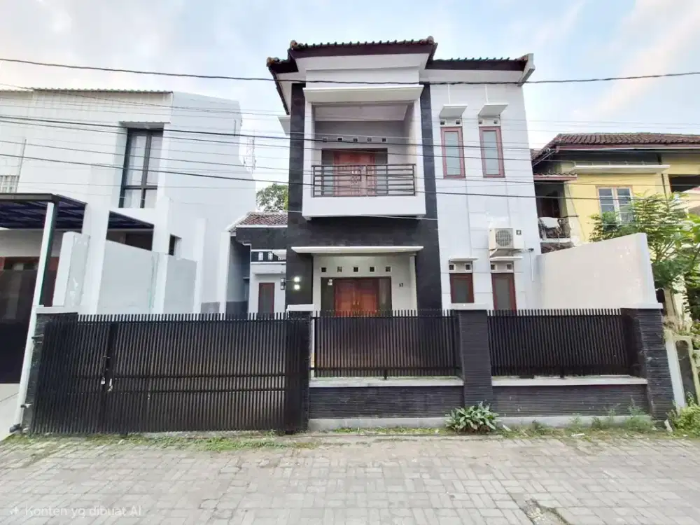 LT 135 Rumah 2 Lantai PANDANARAN Dalam Perumahan Jl Kaliurang Km 14 Ngaglik Sleman Jogja Dekat Kampus UII Terpadu Jakal, Pamungkas, Mbesi, Degolan
