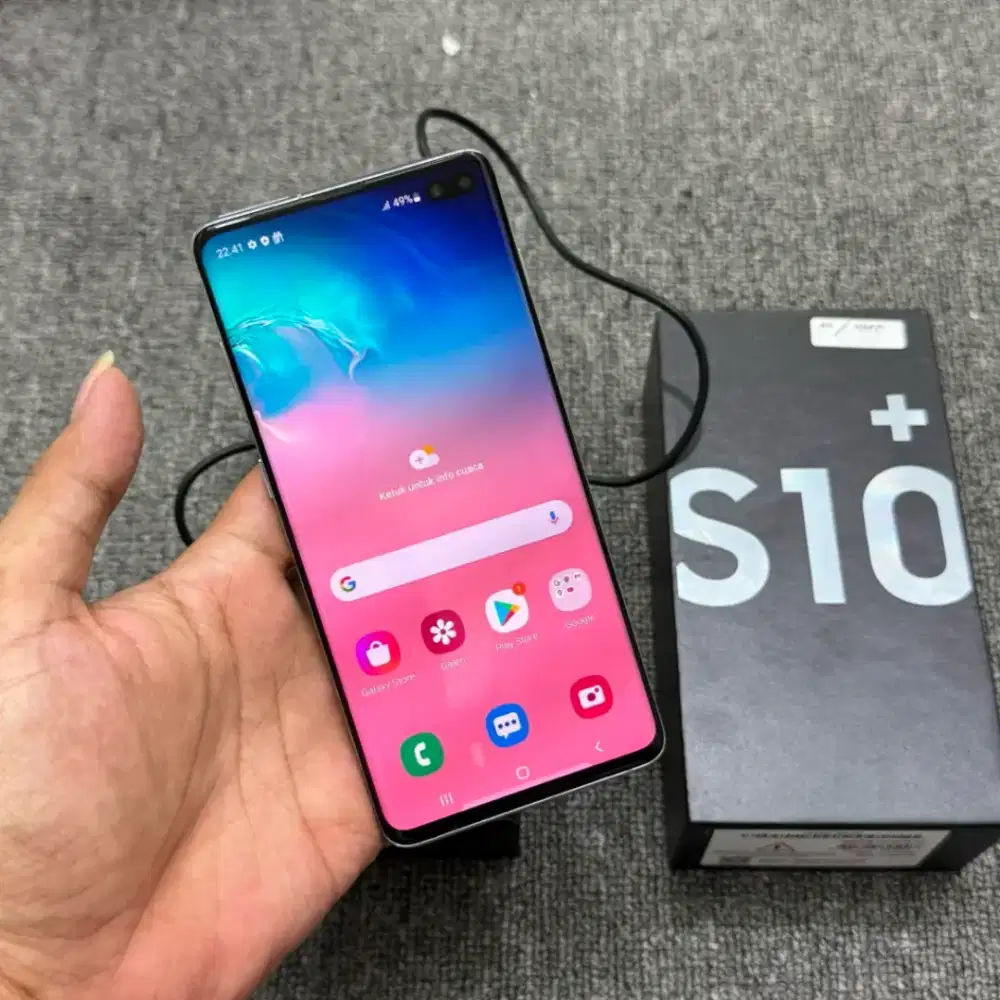 Samsung S10 Plus Ram 8/128 Resmi SEIN Fullset