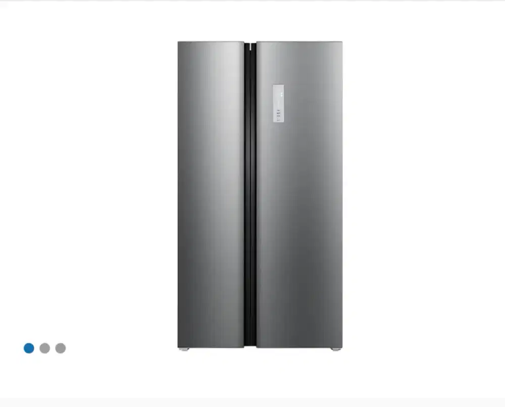TCL REFRIGERATOR SIDE BY SIDE 547L SILVER GREY