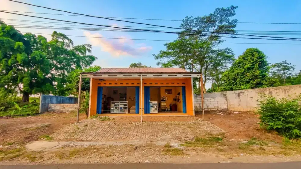 TANAH KOMERSIAL DIJUAL 366M² PINGGIR JALAN RAYA | SETU KAB.BEKASI