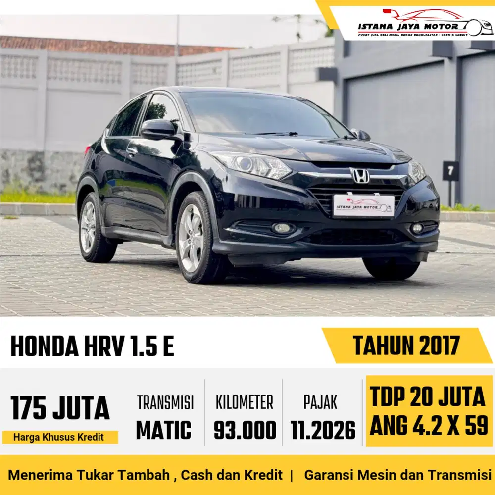 HONDA HRV 1.5 E 2017