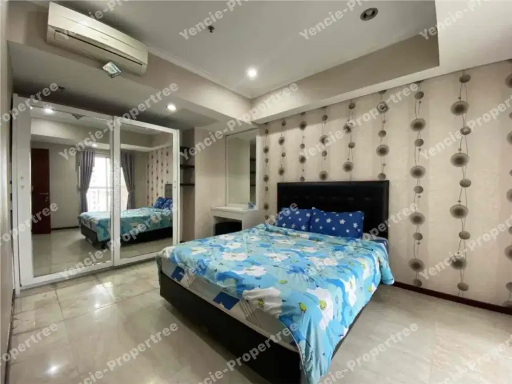 Disewakan tipe 2br apartment royal mediterania garden residence