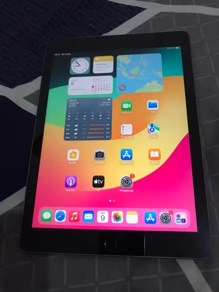 iPad Generasi 6 32GB Space Gray Wifi Only
