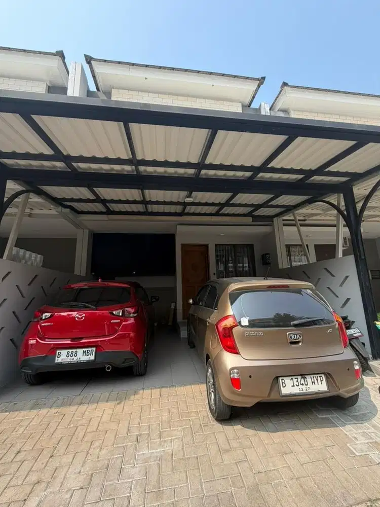 Dijual cepat rumah full furnish cluster fortune height graha raya