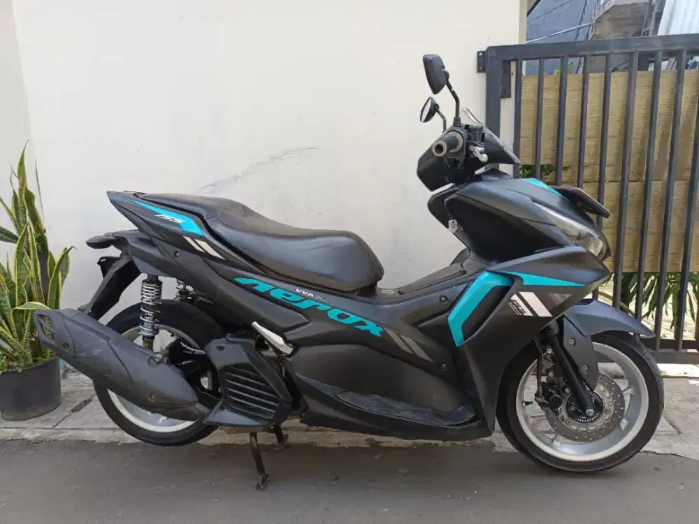 Yamaha aerox new non abs 2021 kunci mesin halus