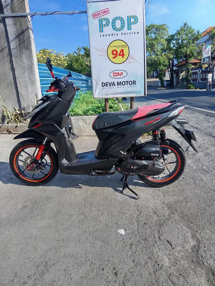 Beat 2023 hitam deluxe Deva motor