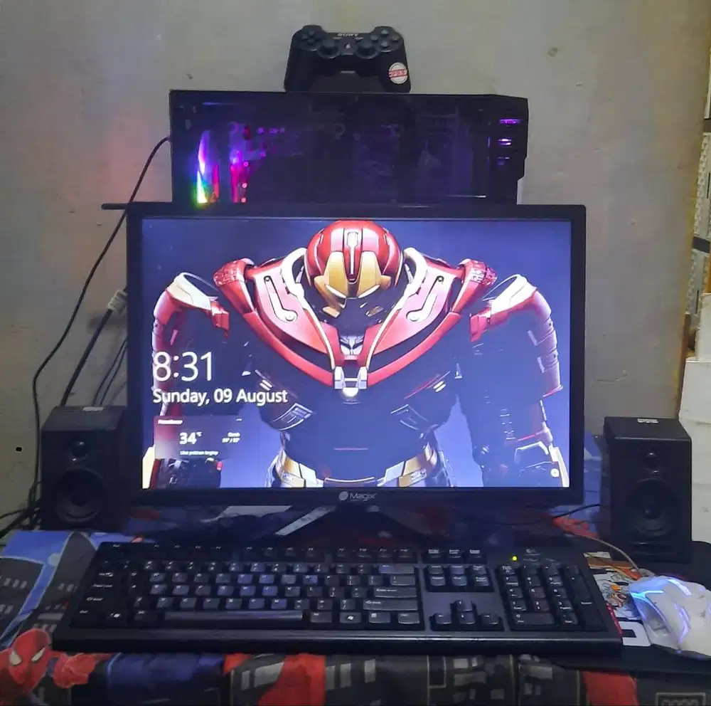 PC Core i5 750 NVDIA GT 710 Ram 8 gb Hdd 500 gb FULLSET Siap pakai.