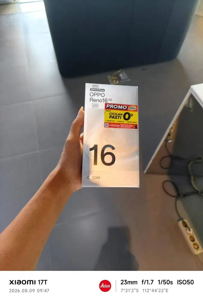OPPO RENO 16 5G KREDIT DI JAMIN 0%