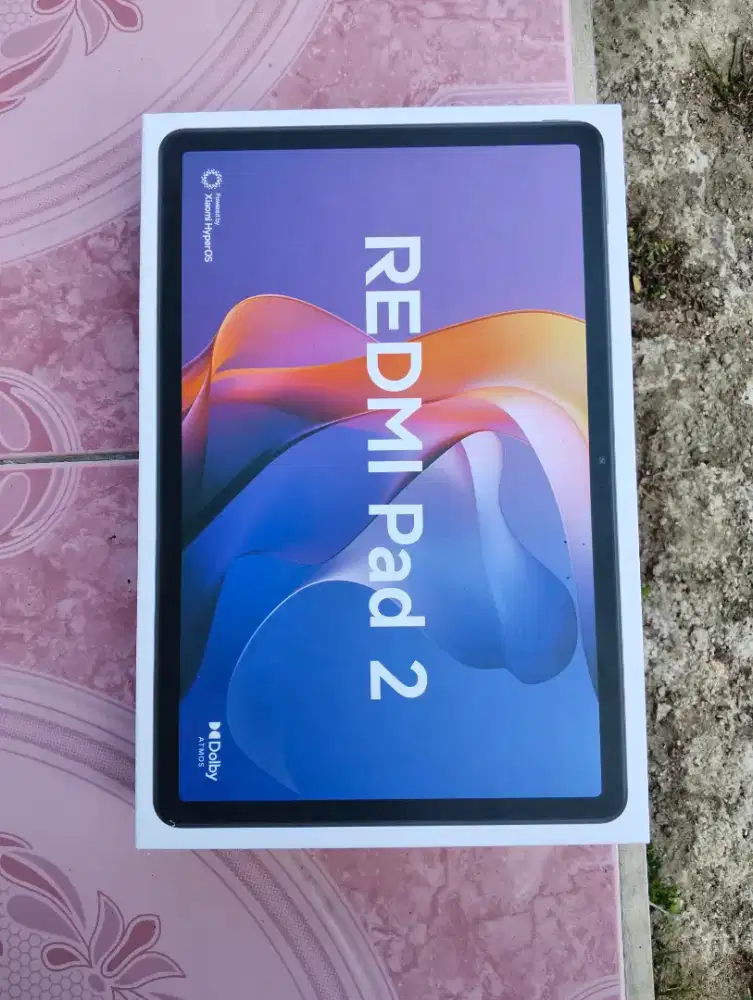 Dijual cepat Tablet Xiaomi Redmi Pad 2 Kondisi Mulus no Minus Lengkap.