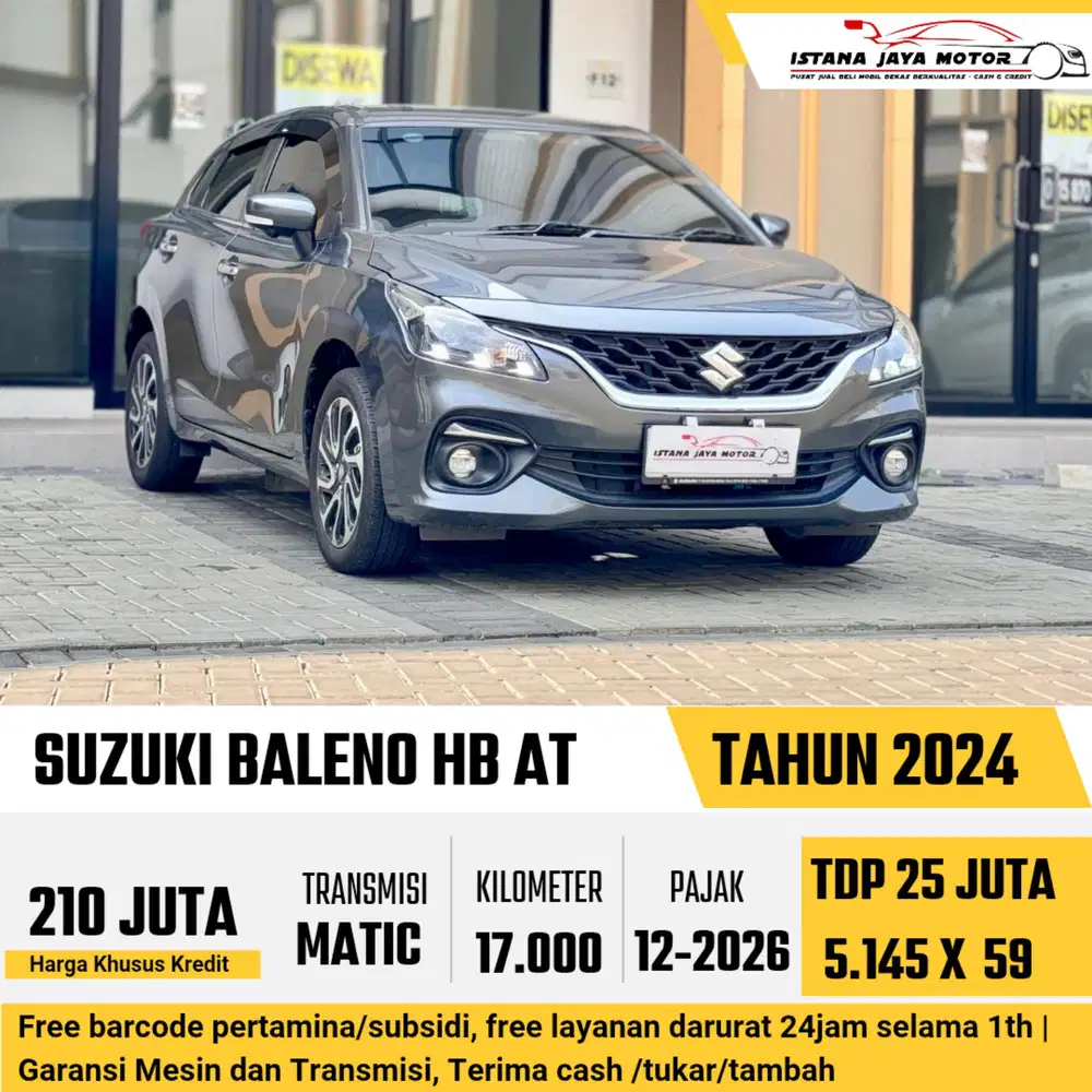 SUZUKI BALENO HATCHBACK AT 2024
