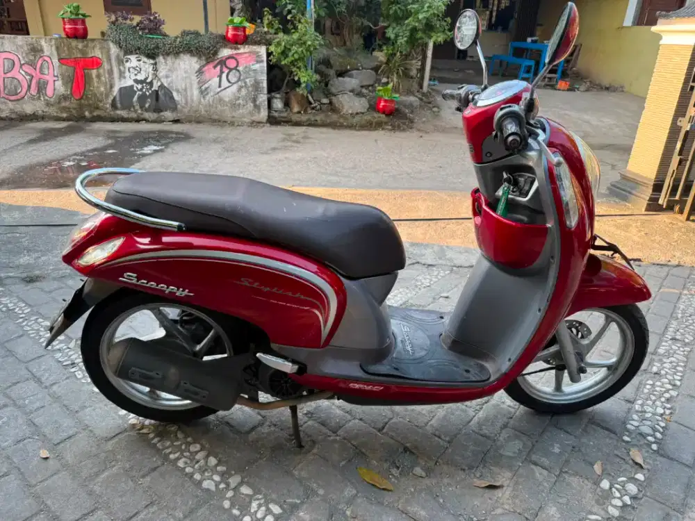 Scoopy esp stater halus THN 2017 plat AB Bantul