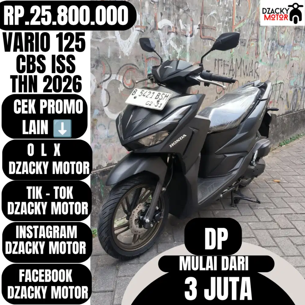 VARIO 125 CBS ISS 2026 SECOND LIKE NEW