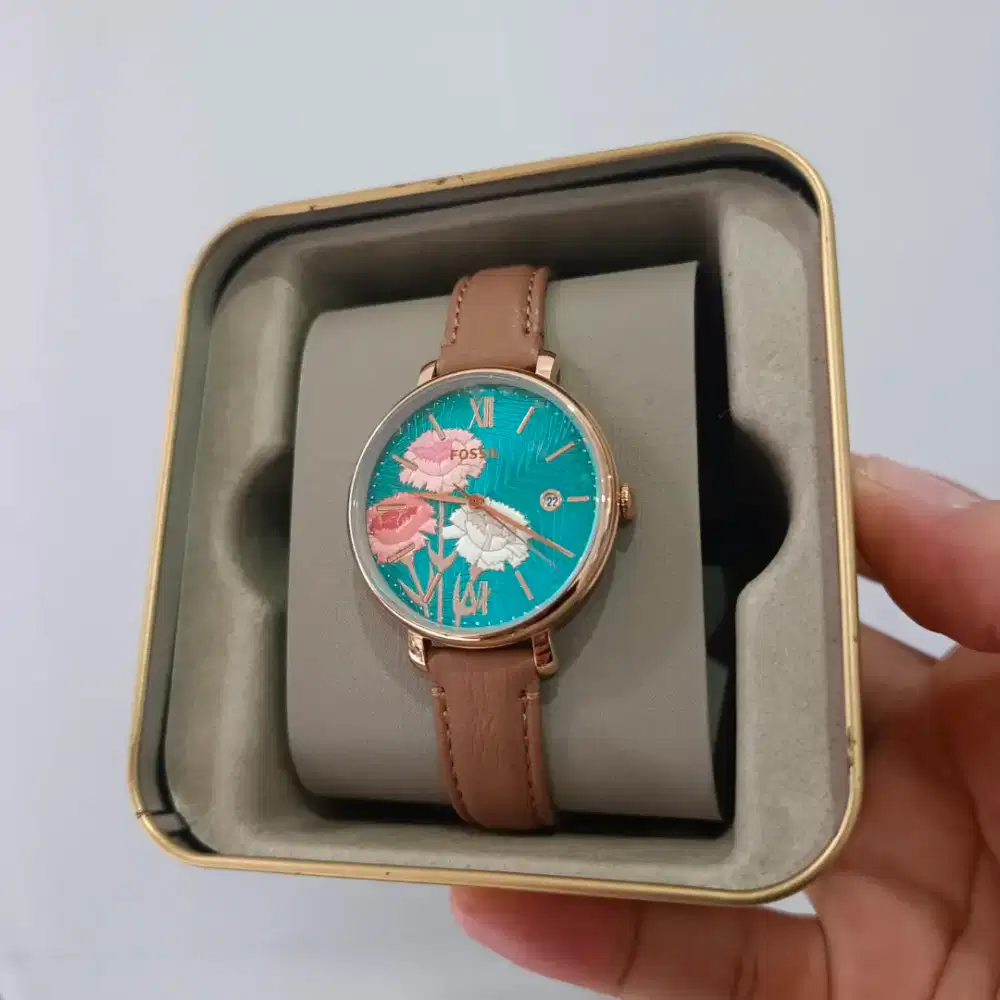 ‎Fossil Jacqueline ES5274 Floral Pattern