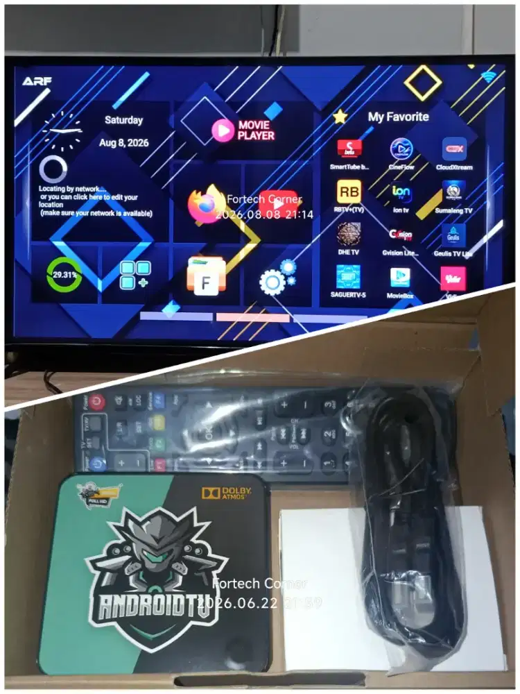 STB Android TV Box- Ram 2GB - B860H V2 - Lengkap - Siap Pakai